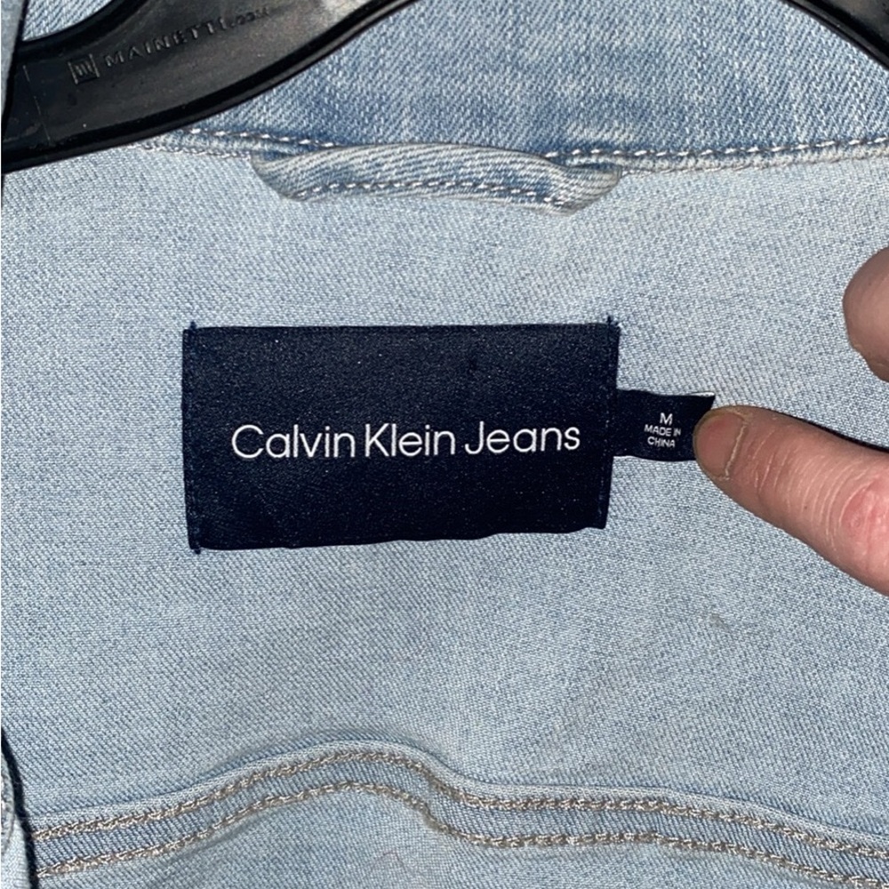 Calvin Klein Jeans Light Blue Denim Jacket